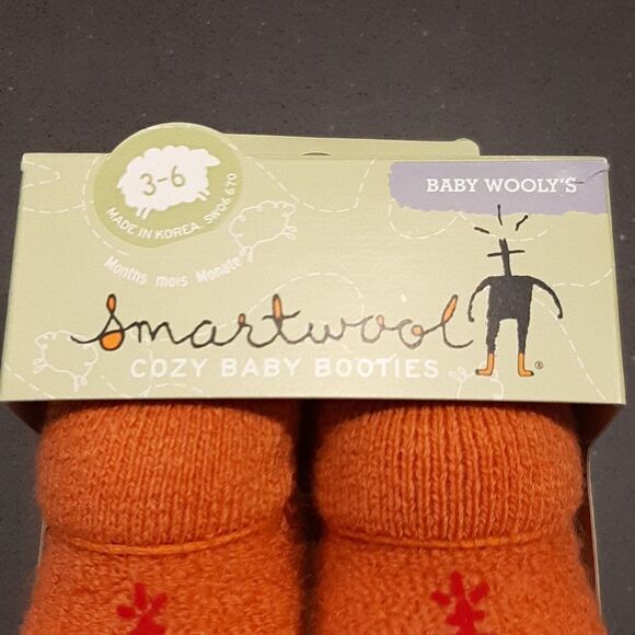Smartwool Baby Booties 3-6 Months - Picture 2 of 7